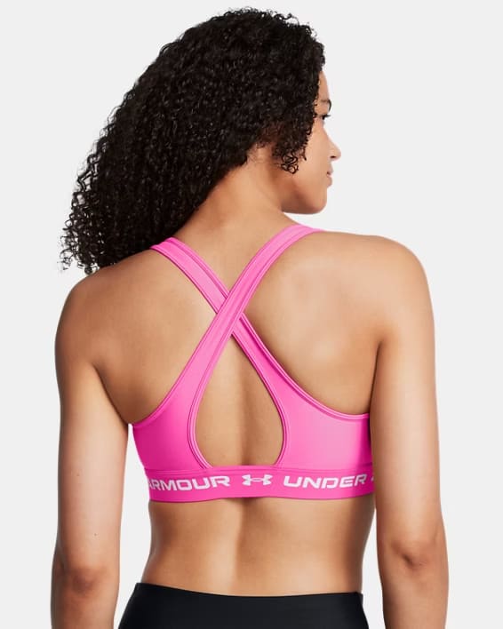 UNDER ARMOUR Reggiseno sportivo Armour® Mid Crossback da donna