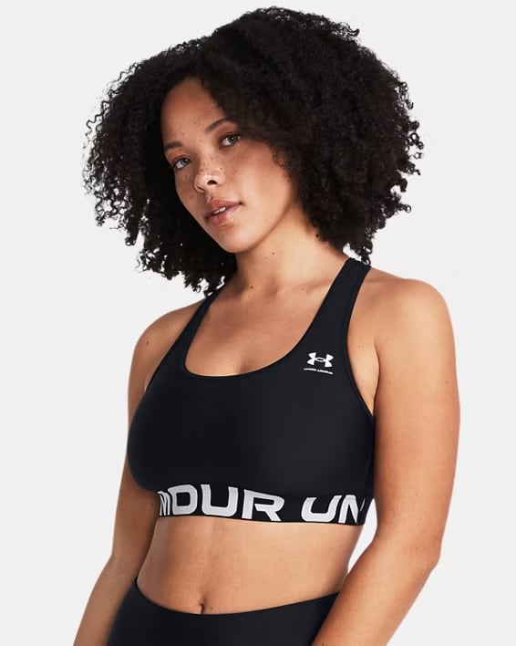 UNDER ARMOUR Reggiseno sportivo HeatGear® Armour Mid Branded da donna